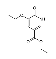 Nicotinic acid, 5-ethoxy-1,6-dihydro-6-oxo-, ethyl ester (6CI) Structure