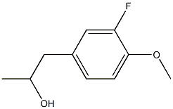 1-(3-fluoro-4-methoxyphenyl)propan-2-ol Structure