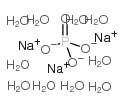 Phosphoric acid, trisodium salt, decahydrate结构式