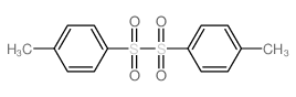 Disulfone,bis(4-methylphenyl) (9CI) structure