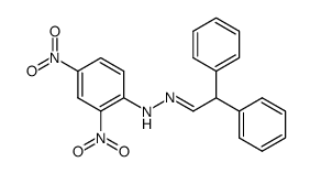 diphenyl-acetaldehyde-(2,4-dinitro-phenylhydrazone)结构式