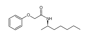 (R)-N-(heptan-2-yl)-2-phenoxyacetamide结构式