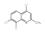 2-甲基-4,7,8-三氯甲基喹啉结构式