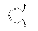 cis-7-Chlorbicyclo<5.2.0>nona-2,4,8-trien Structure