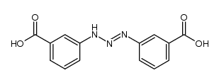 N,N'-bis(3-carboxy-phenyl)-triazene Structure