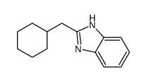 2-(cyclohexylmethyl)-1H-benzimidazole Structure