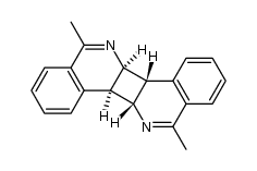 5,11-dimethyl-(6ar,6bt,12at,12bc]-6a,6b,12a,12b-tetrahydro-cyclobuta[1,2-c,3,4-c']diisoquinoline结构式