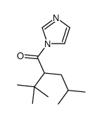 2-tert-butyl-1-imidazol-1-yl-4-methylpentan-1-one Structure