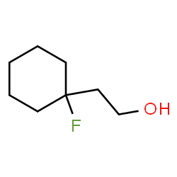 Cyclohexaneethanol, 1-fluoro- (9CI) Structure