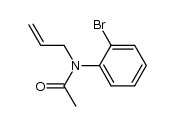 N-acetyl-N-allylbromoaniline Structure