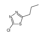 chloro-propyl-[1,3,4]thiadiazole structure