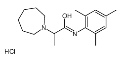 2-(azepan-1-yl)-N-(2,4,6-trimethylphenyl)propanamide,hydrochloride结构式