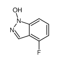 4-fluoro-1-hydroxyindazole结构式