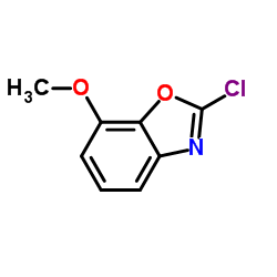 2-Chloro-7-methoxy-1,3-benzoxazole结构式