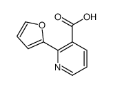 2-(furan-2-yl)pyridine-3-carboxylic acid结构式