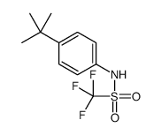 N-(4-tert-butylphenyl)-1,1,1-trifluoromethanesulfonamide Structure