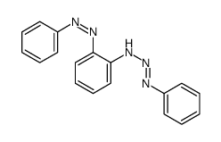 N-[(2-phenyldiazenylphenyl)diazenyl]aniline Structure