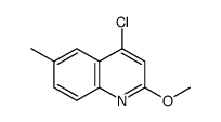 4-Chloro-2-methoxy-6-methylquinoline Structure