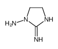 1H-Imidazole-1,2-diamine,4,5-dihydro-(9CI) Structure
