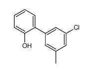 2-(3-chloro-5-methylphenyl)phenol Structure