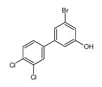 3-bromo-5-(3,4-dichlorophenyl)phenol Structure