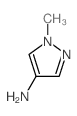 1-甲基-1H-吡唑-4-胺结构式