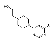 2-(4-(6-chloro-2-methylpyrimidin-4-yl)piperazin-1-yl)ethanol picture