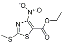 2-Methylsulfanyl-4-nitro-thiazole-5-carboxylic acid ethyl ester Structure