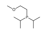 2-methoxyethyl-di(propan-2-yl)phosphane Structure