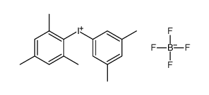 (3,5-dimethylphenyl)(2,4,6-trimethylphenyl)iodonium tetrafluoroborate Structure