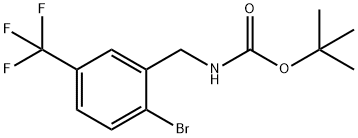 2-溴-5-(三氟甲基)苄基氨基甲酸叔丁酯图片