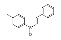 1-methyl-4-(2-phenylethenylsulfinyl)benzene Structure