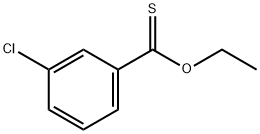 m-Chlorobenzenethiocarboxylic acid O-ethyl ester结构式