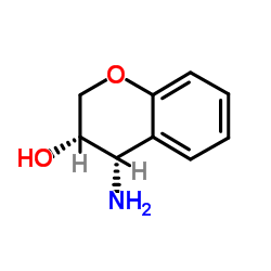 (3S,4S)-4-Amino-3-chromanol结构式