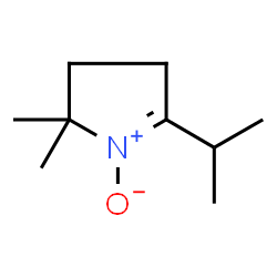2H-Pyrrole,3,4-dihydro-2,2-dimethyl-5-(1-methylethyl)-,1-oxide(9CI) Structure