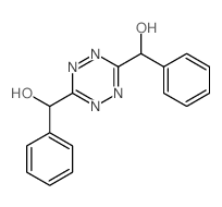 1,2,4,5-Tetrazine-3,6-dimethanol,a3,a6-diphenyl-结构式