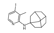 4-iodo-3-methyl-N-(tricyclo[3.3.1.13,7]dec-1-yl)pyridin-2-amine Structure