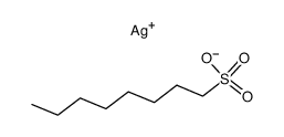 silver 1-octanesulfonate Structure