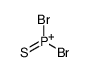 dibromo(sulfanylidene)phosphanium Structure
