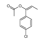 4-chloropropiophenone enol acetate结构式