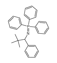 2,2-dimethyl-1-phenyl-N-(triphenylphosphoranylidene)propan-1-amine结构式