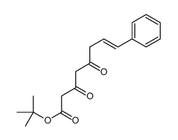 tert-butyl 3,5-dioxo-8-phenyloct-7-enoate结构式