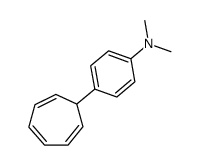 7-(p-Dimethylaminophenyl)-cycloheptatrien Structure