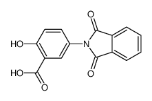 5-(1,3-Dioxo-1,3-dihydro-2H-isoindol-2-yl)-2-hydroxybenzoic acid结构式