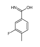 3-Fluoro-4-methylbenzamide structure