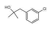 Dimethyl-[3-chlor-benzyl]-carbinol结构式