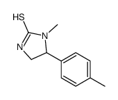 1-Methyl-5-(4-methylphenyl)-2-imidazolidinethione结构式