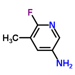 5-Amino-2-fluoro-3-picoline structure