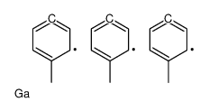 tris(4-methylphenyl)gallane结构式