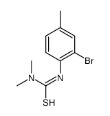 3-(2-bromo-4-methylphenyl)-1,1-dimethylthiourea结构式